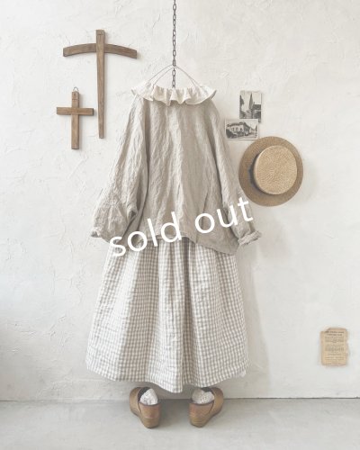 画像8: Branch m'/リネンのボレロカーディガン・ナチュラル