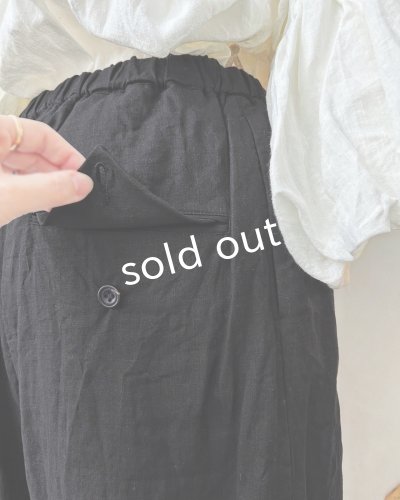 画像12: HALLELUJAH／4.Pantalon faun パン パンタロン・Black 