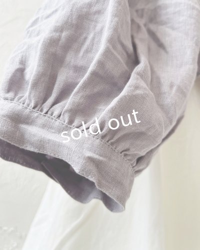 画像4: Branch m'/織姫炊きリネンプルオーバー・ラベンダー