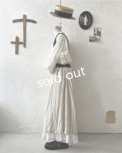 画像14: HALLELUJAH／12.Victorian Pantalon ヴィクトリアンパンタロン・flax stripe