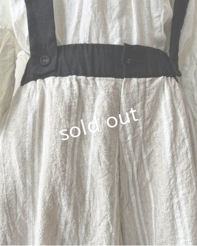 画像5: HALLELUJAH／12.Victorian Pantalon ヴィクトリアンパンタロン・flax stripe