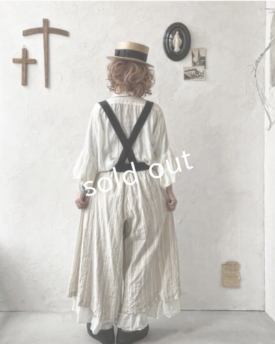 画像20: HALLELUJAH／12.Victorian Pantalon ヴィクトリアンパンタロン・Gray stripe