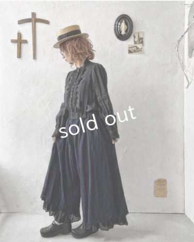 画像17: HALLELUJAH／12.Victorian Pantalon ヴィクトリアンパンタロン・navy stripe