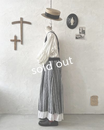 画像9: HALLELUJAH／12.Victorian Pantalon ヴィクトリアンパンタロン・Gray stripe