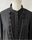 画像4: HALLELUJAH／2.Chimise a Dentelle レースブラウス・black