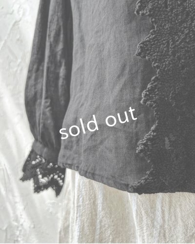 画像9: HALLELUJAH／2.Chimise a Dentelle レースブラウス・black