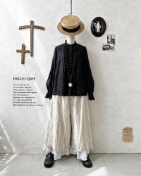 HALLELUJAH／2.Chimise a Dentelle レースブラウス・black