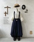 画像1: HALLELUJAH／12.Victorian Pantalon ヴィクトリアンパンタロン・navy stripe (1)