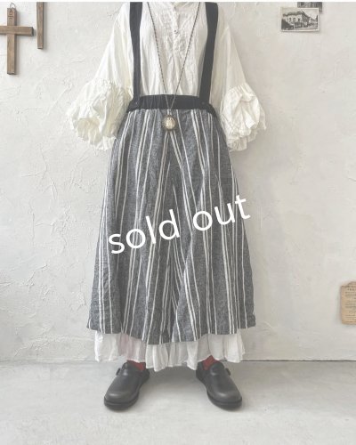 画像3: HALLELUJAH／12.Victorian Pantalon ヴィクトリアンパンタロン・Gray stripe