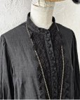 画像5: HALLELUJAH／2.Chimise a Dentelle レースブラウス・black
