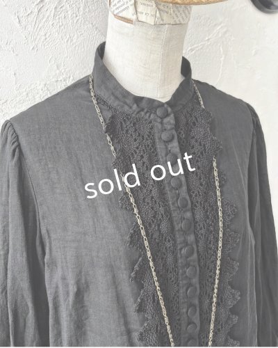 画像5: HALLELUJAH／2.Chimise a Dentelle レースブラウス・black