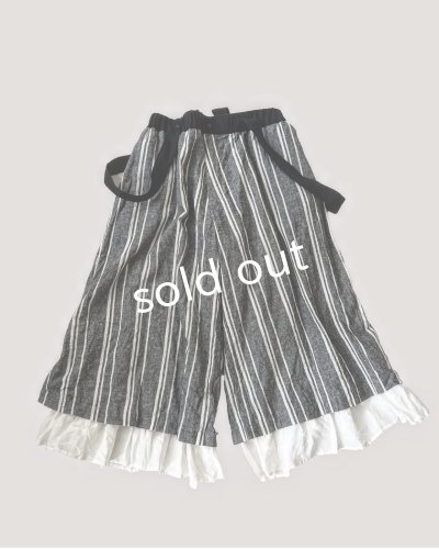 画像15: HALLELUJAH／12.Victorian Pantalon ヴィクトリアンパンタロン・Gray stripe