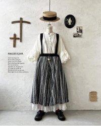 HALLELUJAH／12.Victorian Pantalon ヴィクトリアンパンタロン・Gray stripe