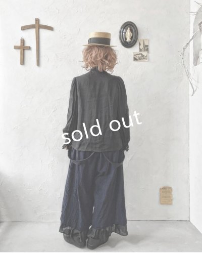 画像19: HALLELUJAH／12.Victorian Pantalon ヴィクトリアンパンタロン・navy stripe