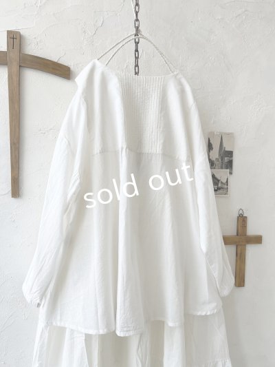 画像8: tegami/ニュアンスセーラー襟のブラウス・オフ