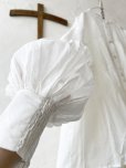 画像6: tegami/ドロップピンタックのカフスブラウス・オフ