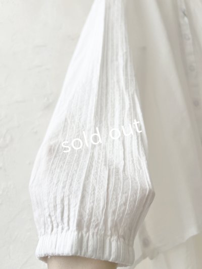 画像5: tegami/ニュアンスセーラー襟のブラウス・オフ