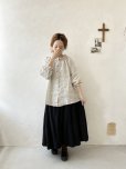 画像8: sloe/リネンギャザー襟のブラウス・ナチュラル