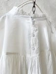 画像11: tegami/ピンタックリボンパフ袖のブラウス・オフ