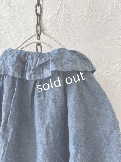 画像7: sloe/ダンガリーフリルブラウス・ブルー