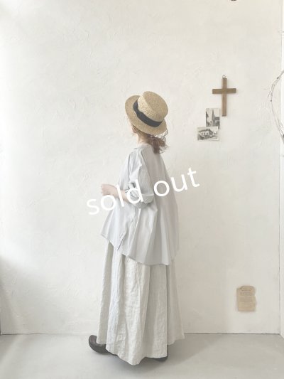 画像12: tegami/ニュアンスセーラー襟のブラウス・オフ