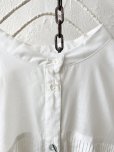 画像3: tegami/ドロップピンタックのカフスブラウス・オフ