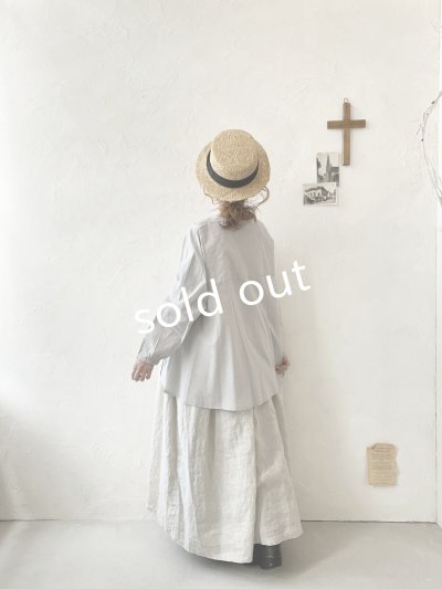 画像13: tegami/ニュアンスセーラー襟のブラウス・オフ