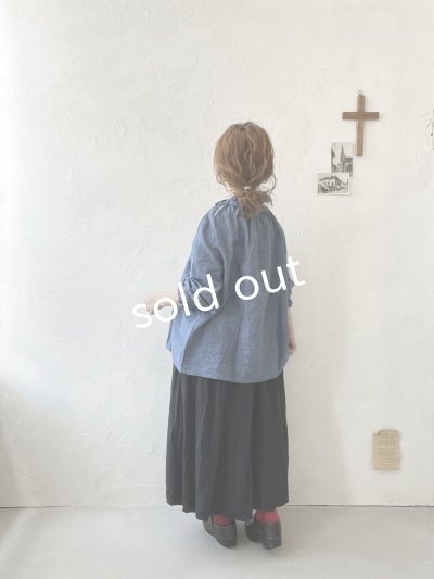 画像10: sloe/ダンガリーフリルブラウス・ブルー