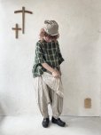 画像10: MARCHE' DE SOEUR／リネンプルオーバー・グリーンチェック