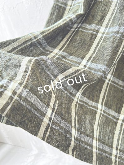 画像6: MARCHE' DE SOEUR／ギャザーワンピース・グリーンチェック