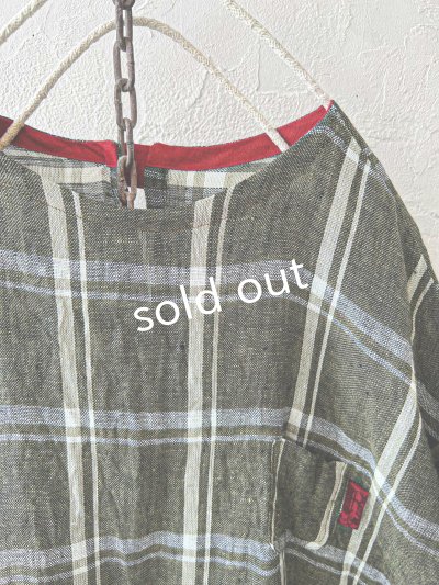 画像4: MARCHE' DE SOEUR／ギャザーワンピース・グリーンチェック