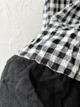 画像6: MARCHE' DE SOEUR／バッククロスワンピース・黒ギンガム