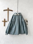 画像9: MARCHE' DE SOEUR／フローフリルパフ袖ブラウス・ブルー