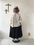 画像13: MARCHE' DE SOEUR／フローフリルパフ袖ブラウス・ブルー (13)