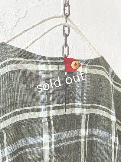 画像8: MARCHE' DE SOEUR／ギャザーワンピース・グリーンチェック