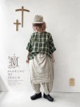 画像9: MARCHE' DE SOEUR／リネンプルオーバー・グリーンチェック