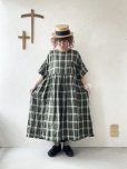 画像10: MARCHE' DE SOEUR／ギャザーワンピース・グリーンチェック