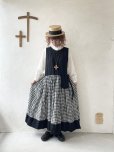 画像10: MARCHE' DE SOEUR／バッククロスワンピース・黒ギンガム