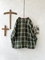 画像7: MARCHE' DE SOEUR／リネンプルオーバー・グリーンチェック (7)