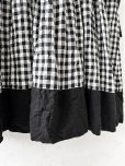 画像5: MARCHE' DE SOEUR／バッククロスワンピース・黒ギンガム