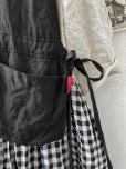 画像3: MARCHE' DE SOEUR／バッククロスワンピース・黒ギンガム