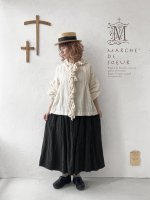 画像9: MARCHE' DE SOEUR／フローフリルパフ袖ブラウス・アイボリー (9)