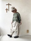 画像11: MARCHE' DE SOEUR／リネンプルオーバー・グリーンチェック (11)