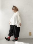 画像12: Dgy/フレアギャザーのガーゼブラウス・オフ
