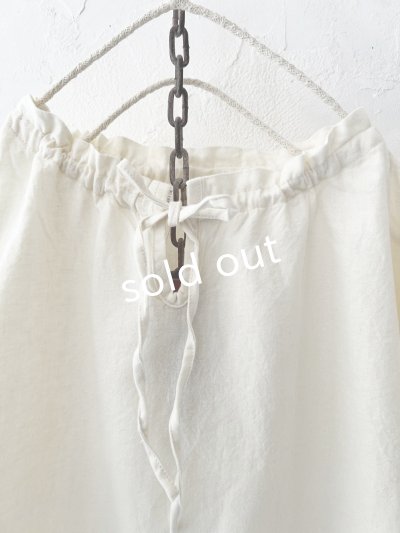 画像3: Bliss Bunch/ドロスト襟の5分袖ブラウス・アイボリー