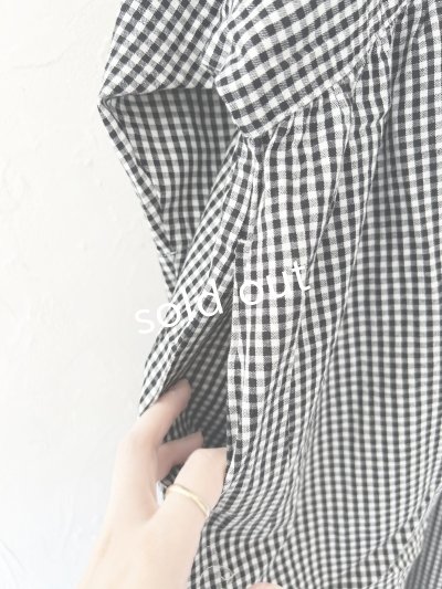 画像7: Bliss Bunch/2wayフレアチュニック・ギンガム