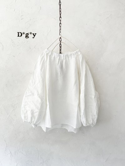 画像2: Dgy/スモックブラウス・オフ