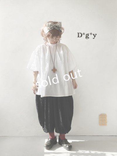 画像2: Dgy/ふんわり袖のジョーゼットブラウス・オフ