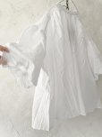 画像10: Dgy/ふんわり袖のジョーゼットブラウス・黒