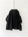 画像6: Dgy/ふんわり袖のジョーゼットブラウス・黒
